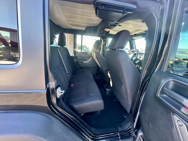 used 2016 Jeep Wrangler Unlimited car, priced at $21,995