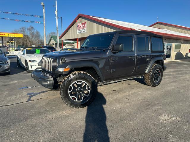 used 2021 Jeep Wrangler Unlimited car, priced at $32,748