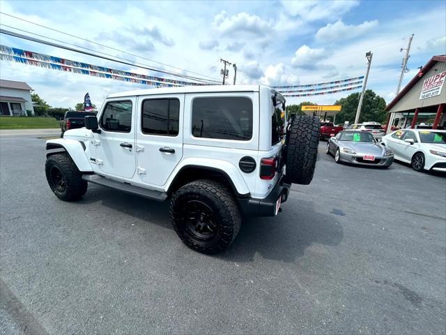 used 2020 Jeep Wrangler Unlimited car, priced at $41,941