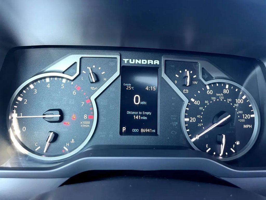 used 2022 Toyota Tundra car, priced at $41,764