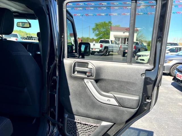 used 2016 Jeep Wrangler Unlimited car, priced at $20,825
