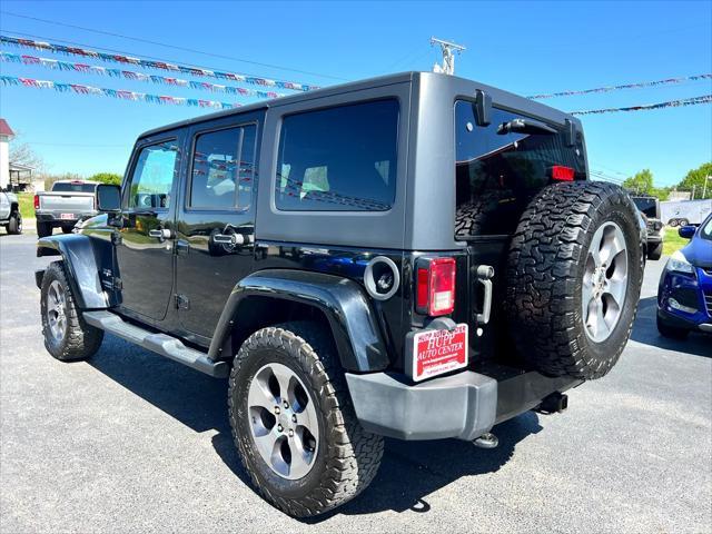 used 2016 Jeep Wrangler Unlimited car, priced at $20,825