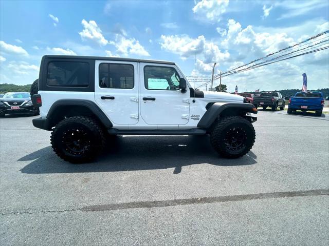 used 2021 Jeep Wrangler Unlimited car, priced at $32,995