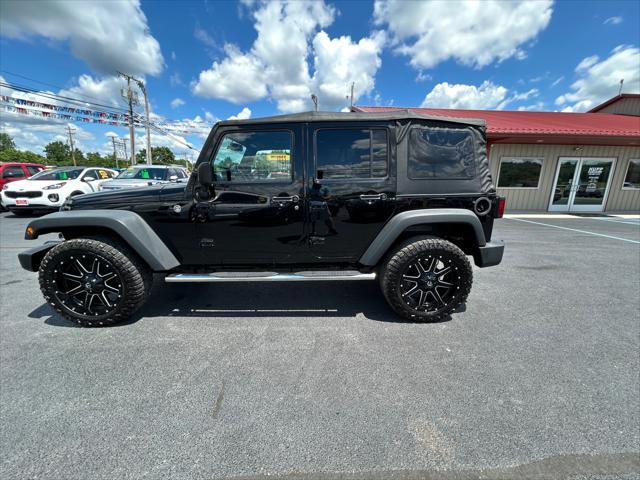used 2015 Jeep Wrangler Unlimited car, priced at $23,995