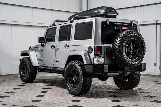 used 2015 Jeep Wrangler Unlimited car, priced at $18,990