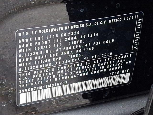 new 2026 Volkswagen Tiguan car, priced at $41,337