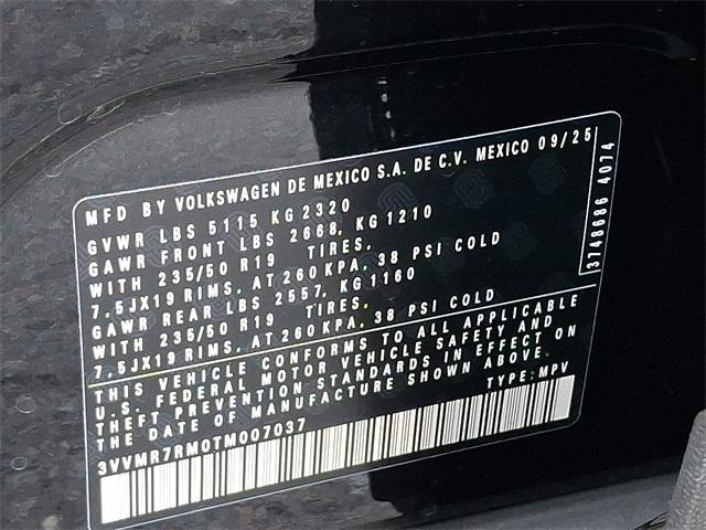 new 2026 Volkswagen Tiguan car, priced at $39,072