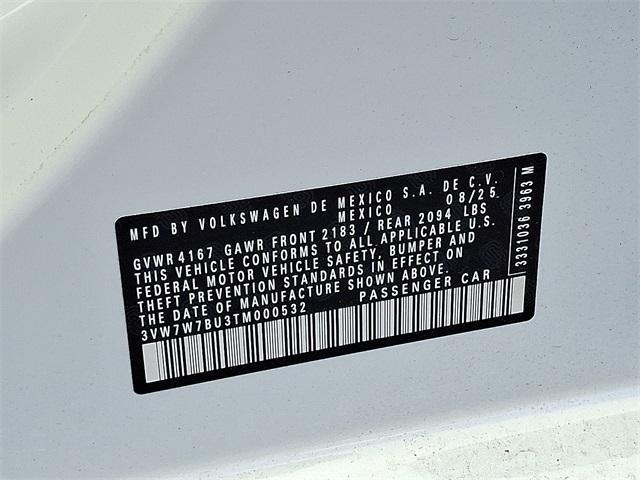 new 2026 Volkswagen Jetta car, priced at $29,279