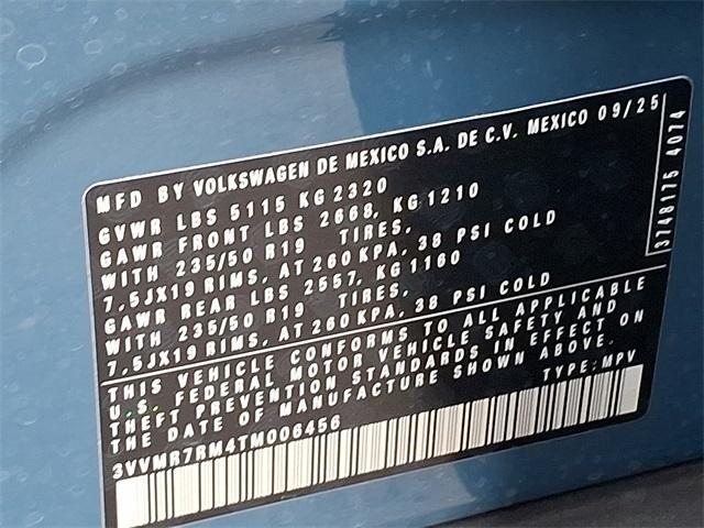 new 2026 Volkswagen Tiguan car, priced at $39,527