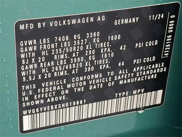 new 2025 Volkswagen ID. Buzz car, priced at $72,702