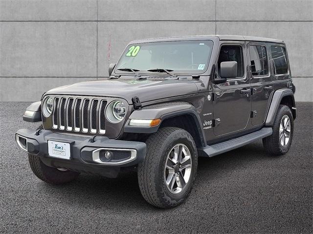 used 2020 Jeep Wrangler Unlimited car, priced at $29,477