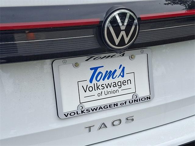 new 2025 Volkswagen Taos car, priced at $37,325