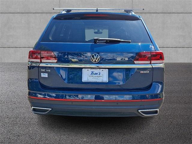 used 2021 Volkswagen Atlas car, priced at $23,477