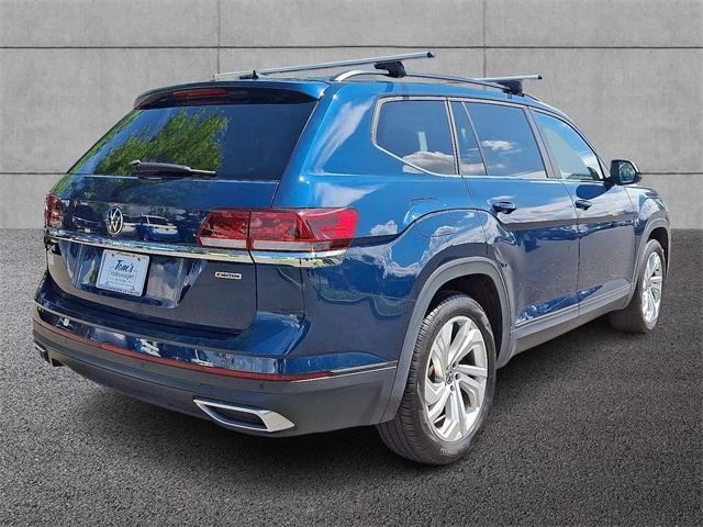 used 2021 Volkswagen Atlas car, priced at $23,477