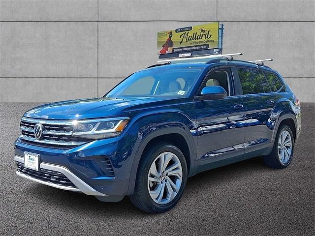 used 2021 Volkswagen Atlas car, priced at $23,477