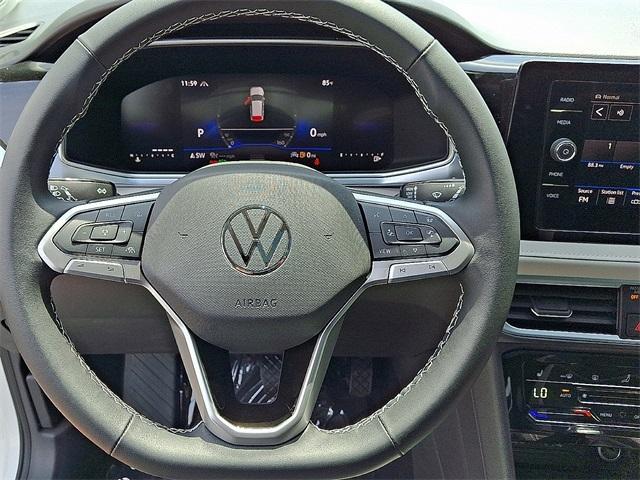 new 2025 Volkswagen Taos car, priced at $34,068