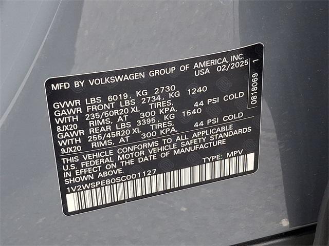 new 2025 Volkswagen ID.4 car, priced at $56,371