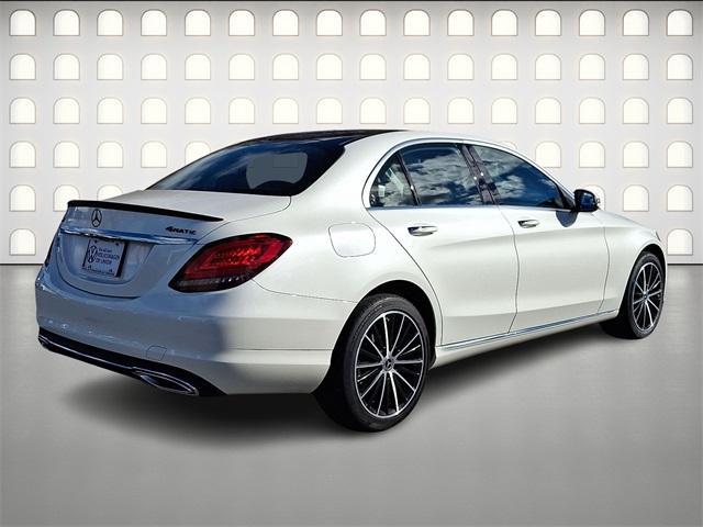 used 2021 Mercedes-Benz C-Class car, priced at $27,999