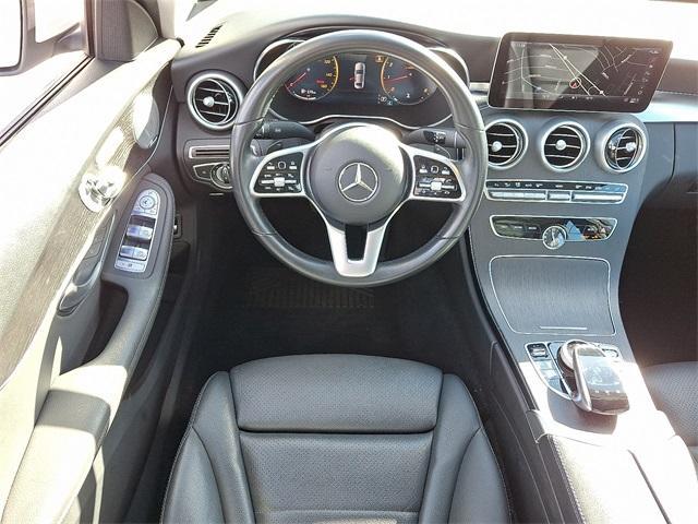 used 2021 Mercedes-Benz C-Class car, priced at $27,999