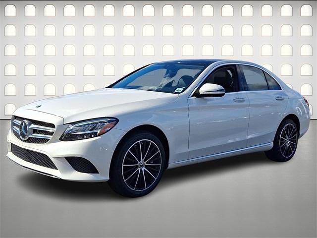used 2021 Mercedes-Benz C-Class car, priced at $27,999