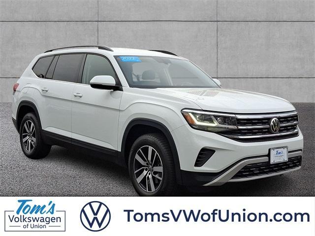 used 2022 Volkswagen Atlas car, priced at $25,977