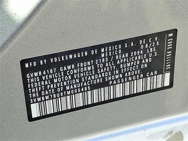 new 2026 Volkswagen Jetta car, priced at $27,578