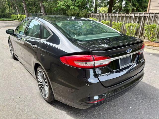 used 2018 Ford Fusion Hybrid car, priced at $12,499