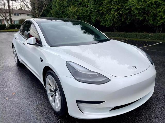 used 2021 Tesla Model 3 car, priced at $28,450