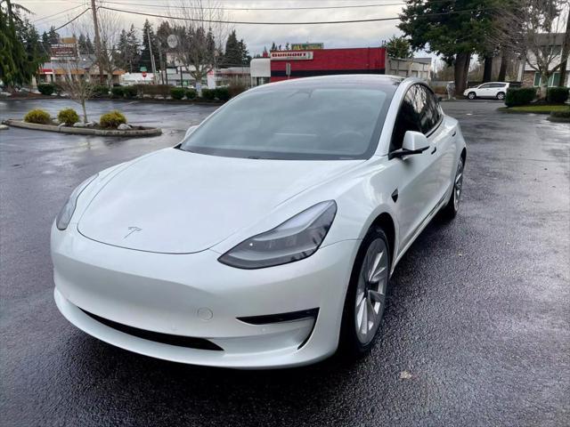 used 2021 Tesla Model 3 car, priced at $28,450