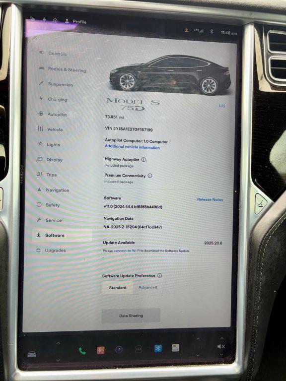 used 2016 Tesla Model S car, priced at $20,499
