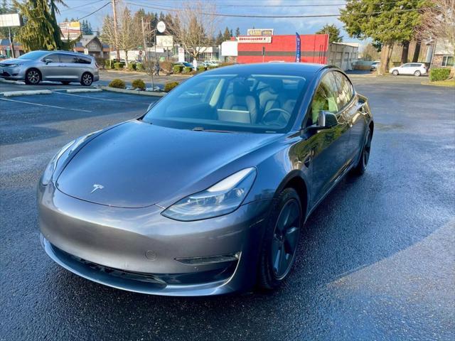 used 2021 Tesla Model 3 car, priced at $19,499