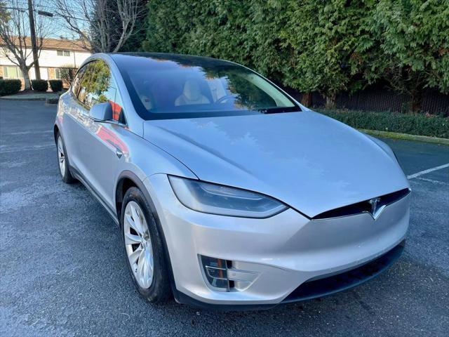 used 2017 Tesla Model X car, priced at $29,999