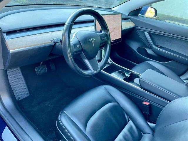 used 2018 Tesla Model 3 car, priced at $19,499