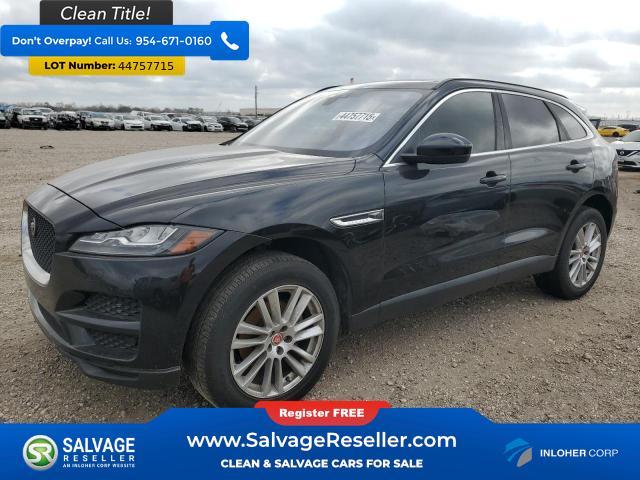 used 2017 Jaguar F-PACE car, priced at $6,000