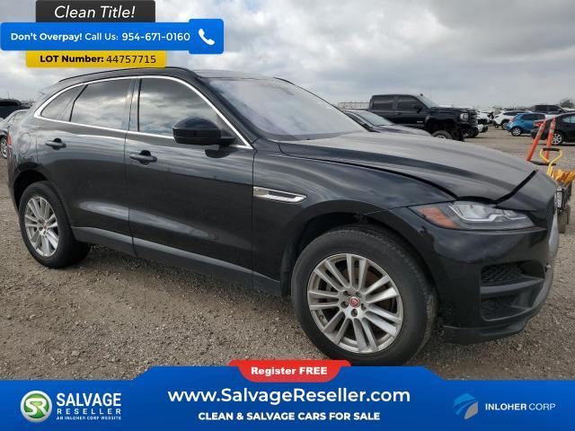 used 2017 Jaguar F-PACE car, priced at $6,000