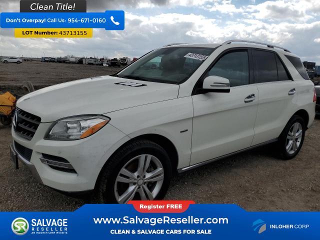 used 2012 Mercedes-Benz M-Class car, priced at $4,800