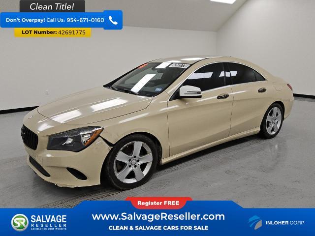 used 2017 Mercedes-Benz CLA 250 car, priced at $7,200