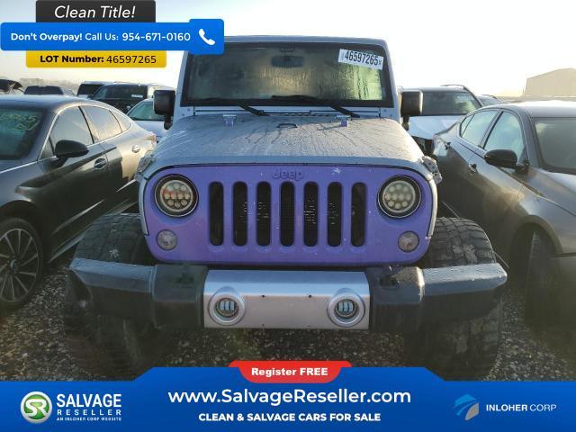 used 2015 Jeep Wrangler Unlimited car, priced at $9,200