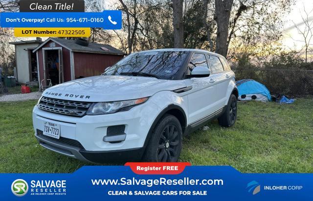 used 2015 Land Rover Range Rover Evoque car, priced at $10,000