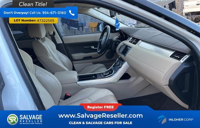 used 2015 Land Rover Range Rover Evoque car, priced at $10,000