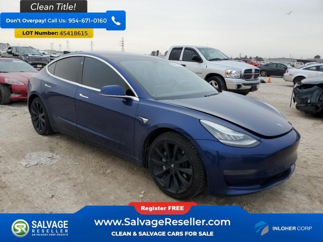 used 2020 Tesla Model 3 car, priced at $16,300