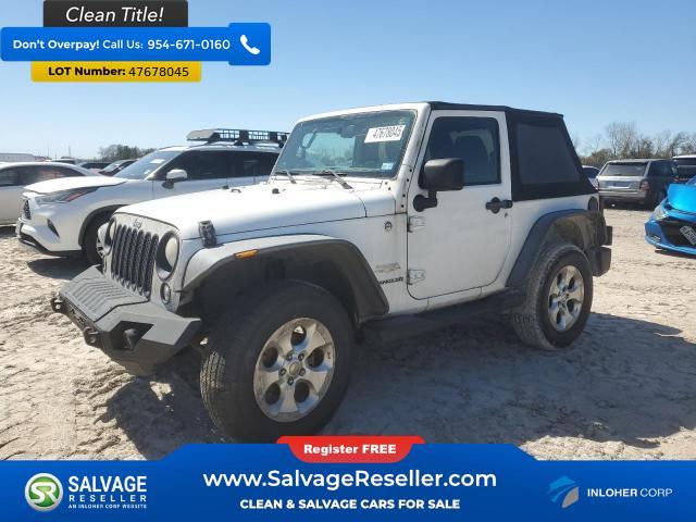 used 2014 Jeep Wrangler car, priced at $7,500