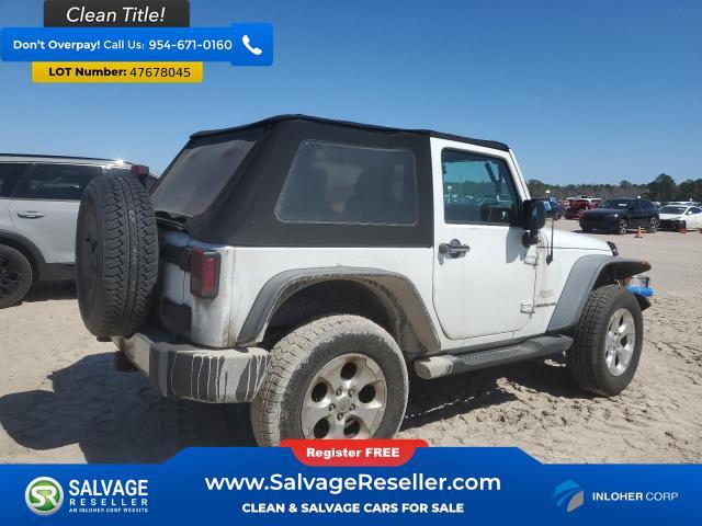 used 2014 Jeep Wrangler car, priced at $7,500