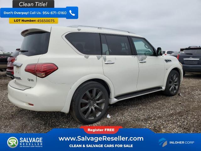 used 2014 INFINITI QX80 car, priced at $4,300