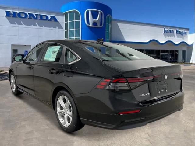 new 2025 Honda Accord car, priced at $29,445