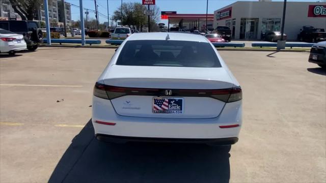 used 2023 Honda Accord car, priced at $24,043