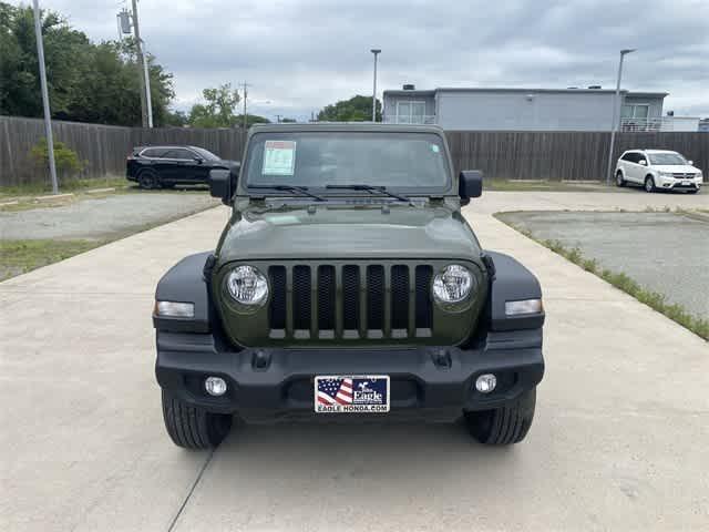 used 2021 Jeep Wrangler Unlimited car, priced at $33,800