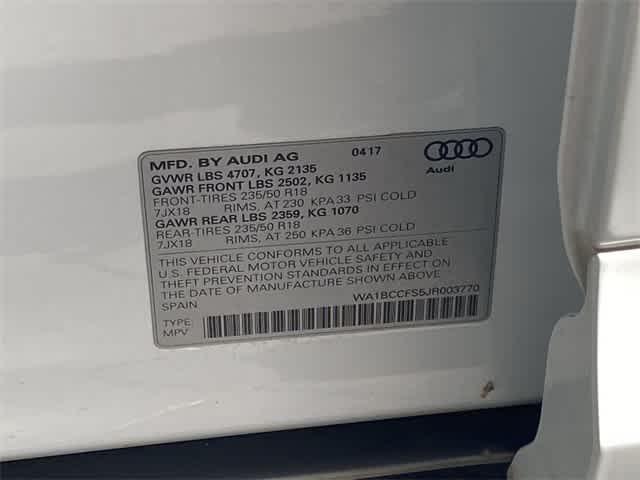 used 2018 Audi Q3 car, priced at $13,700