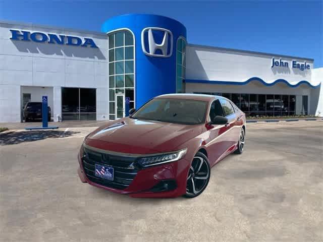 used 2021 Honda Accord car, priced at $24,008