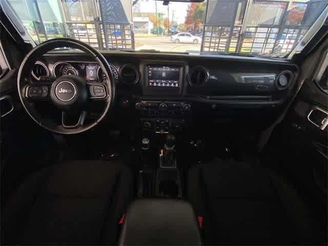 used 2022 Jeep Wrangler Unlimited car, priced at $29,794